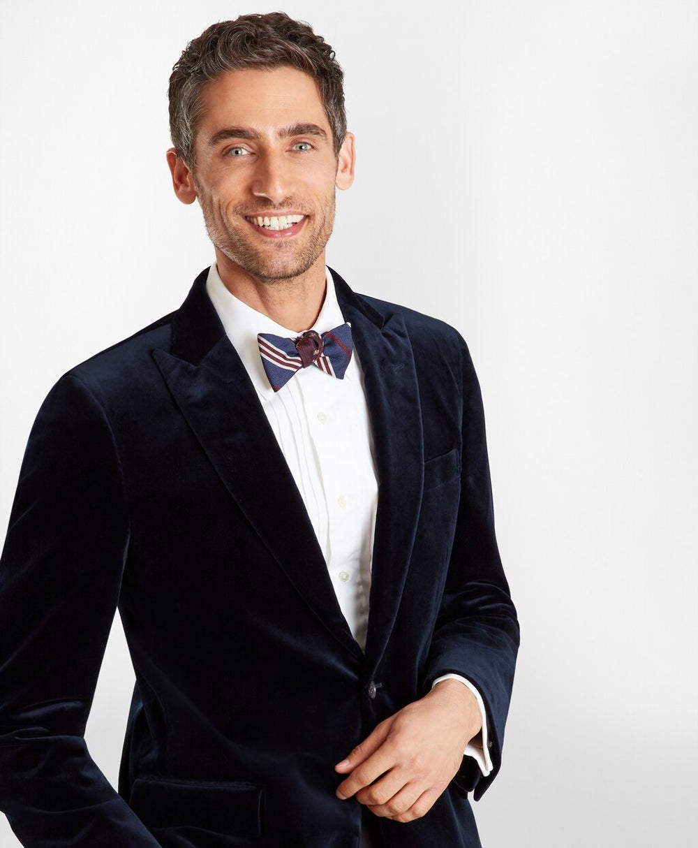 Brooks Brothers Men Madison Fit Velvet Tuxedo Jacket