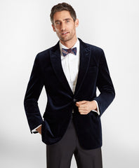 Brooks Brothers Men Madison Fit Velvet Tuxedo Jacket