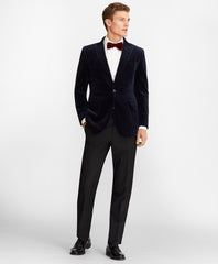 Brooks Brothers Men Milano Fit Velvet Tuxedo Jacket