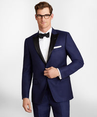 Brooks Brothers Men Regent Fit One-Button Navy 1818 Tuxedo