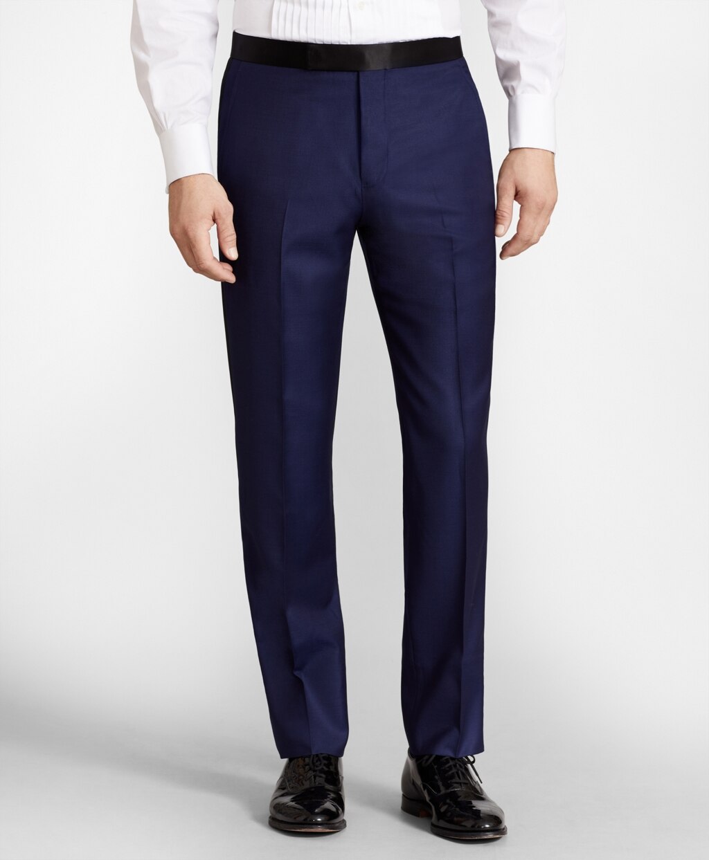 Brooks Brothers Men Regent Fit One-Button Navy 1818 Tuxedo