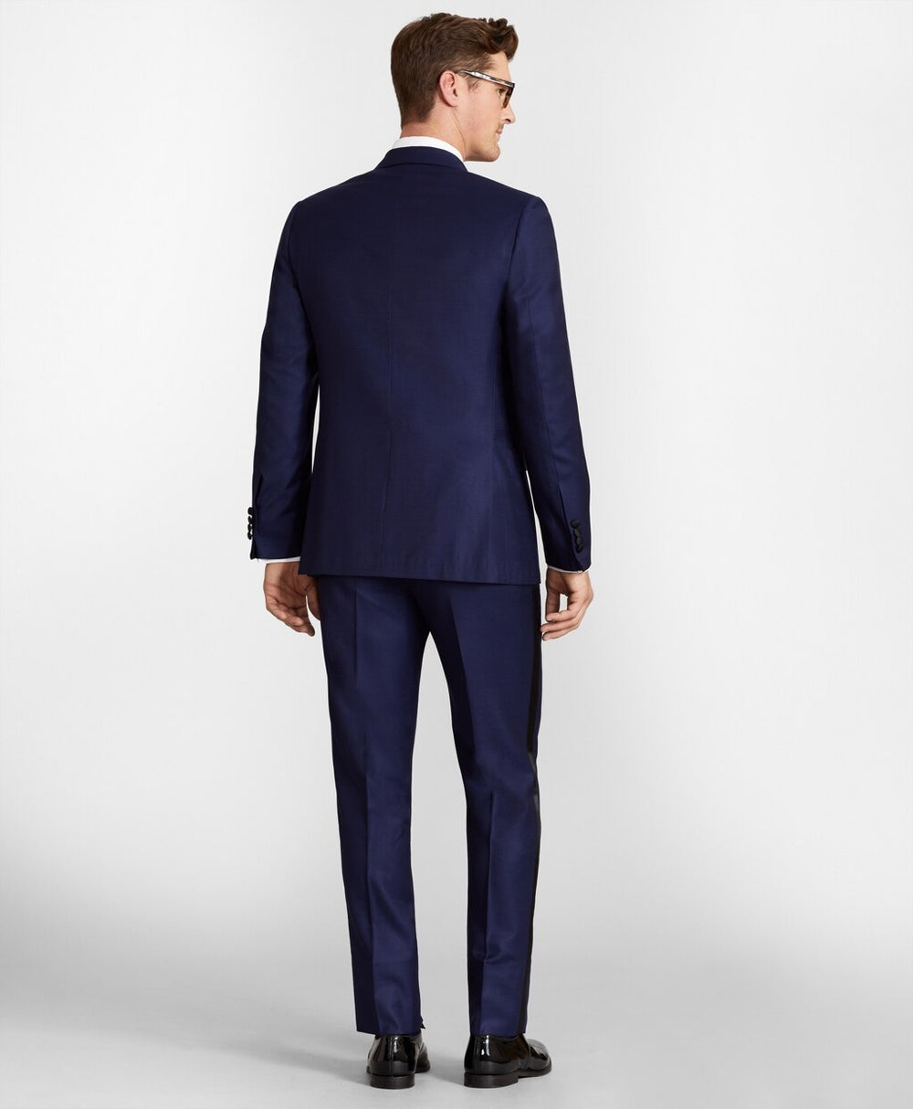 Brooks Brothers Men Regent Fit One-Button Navy 1818 Tuxedo