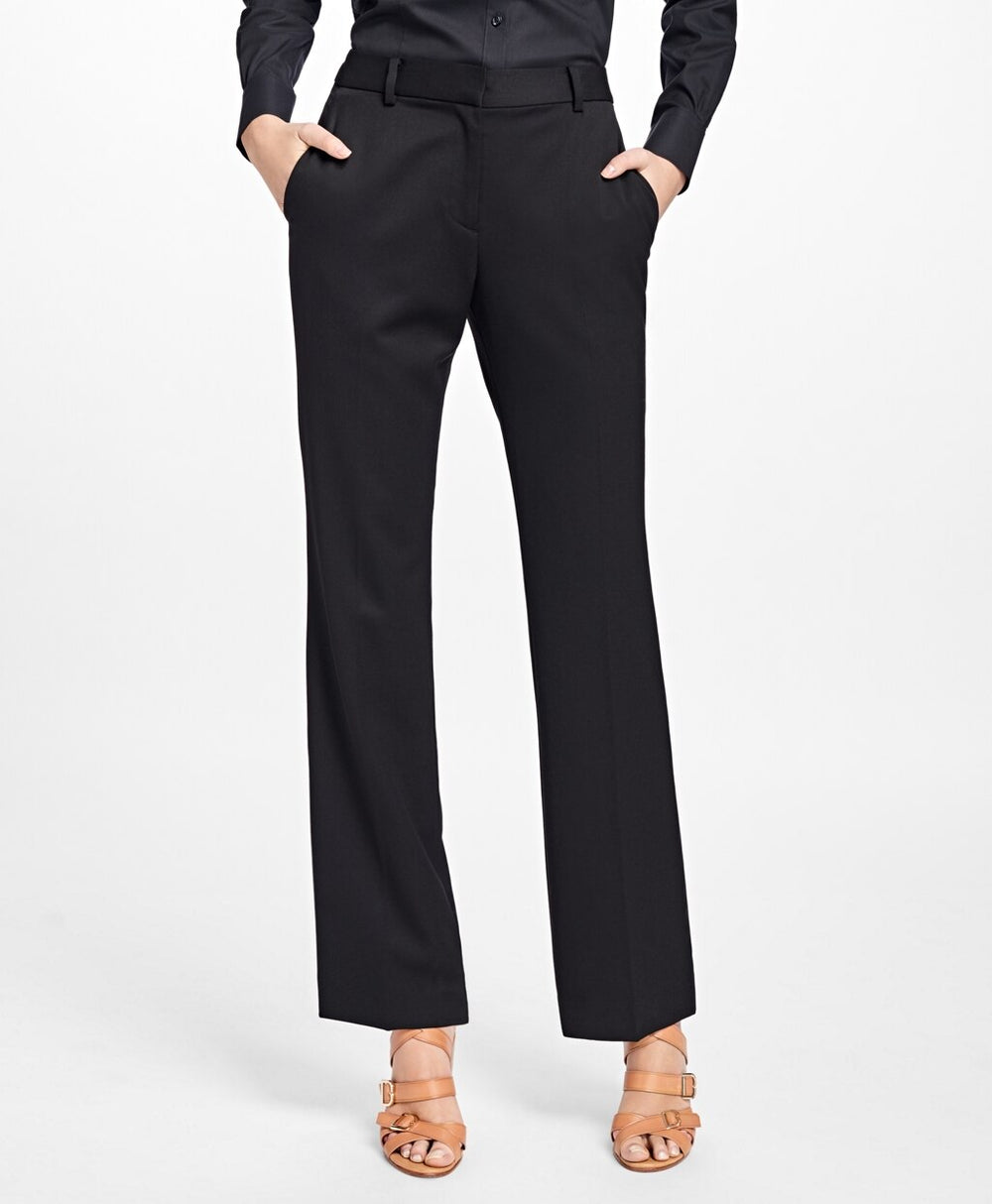 Brooks Brothers Women Petite Gabardine Trousers