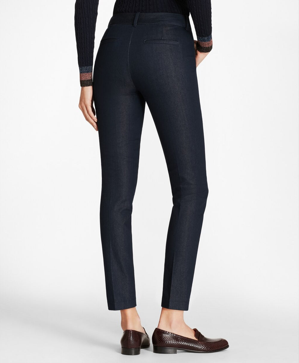 Brooks Brothers Women Petite Denim Ankle Pants