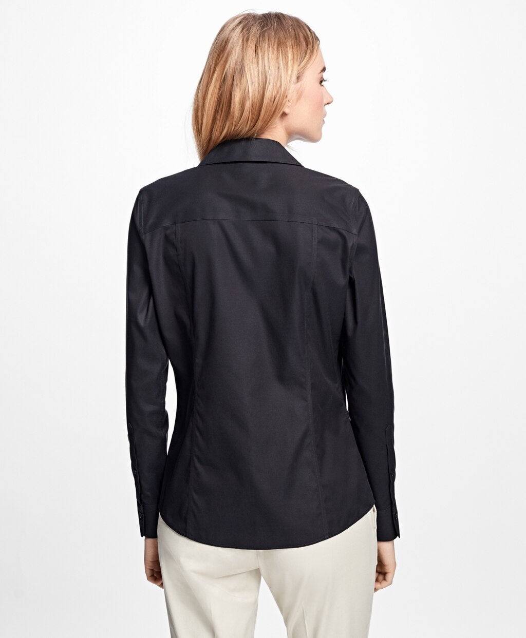 Brooks Brothers Women Petite Non-Iron Fitted Dress Shirt