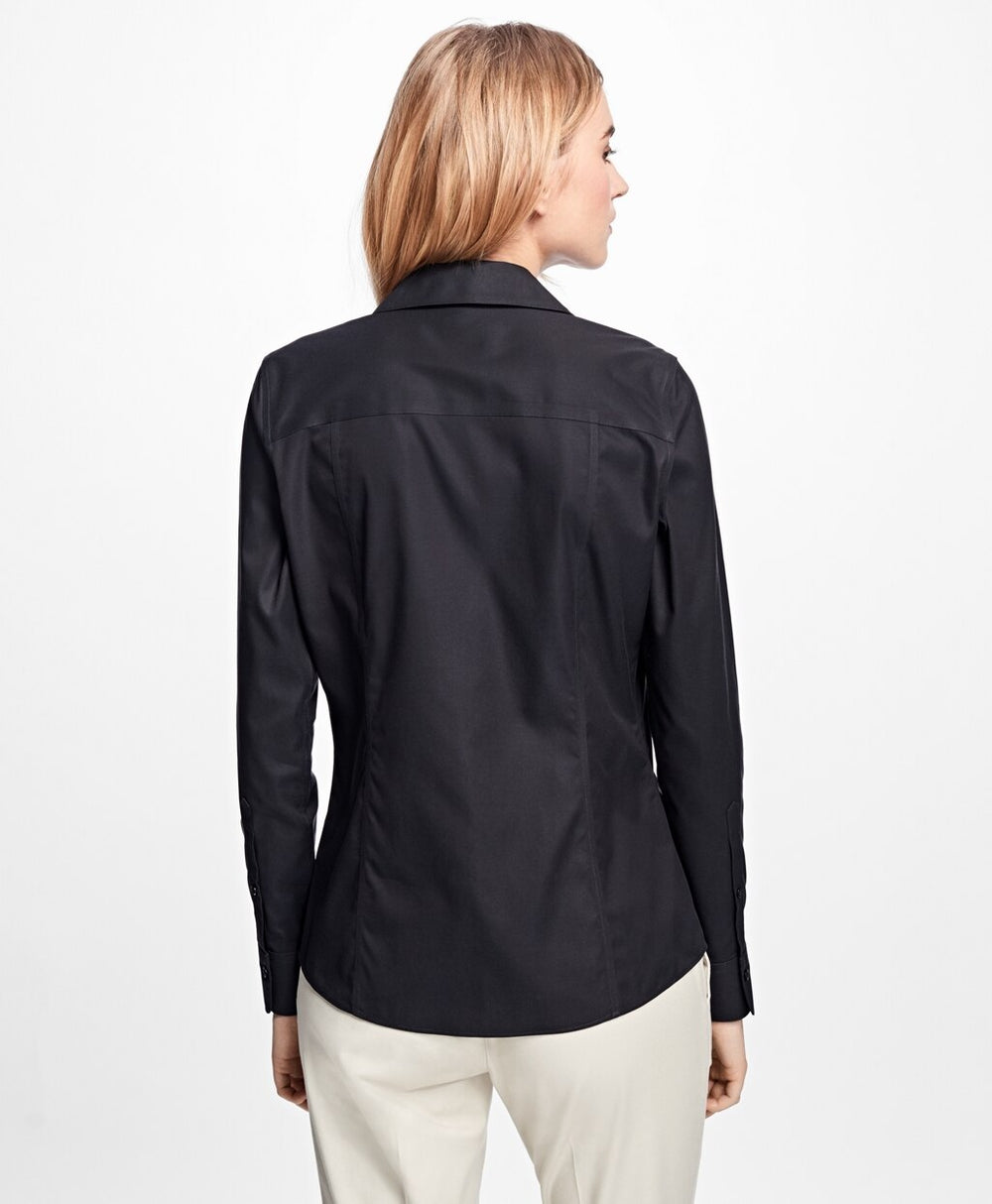 Brooks Brothers Women Petite Non-Iron Fitted Dress Shirt