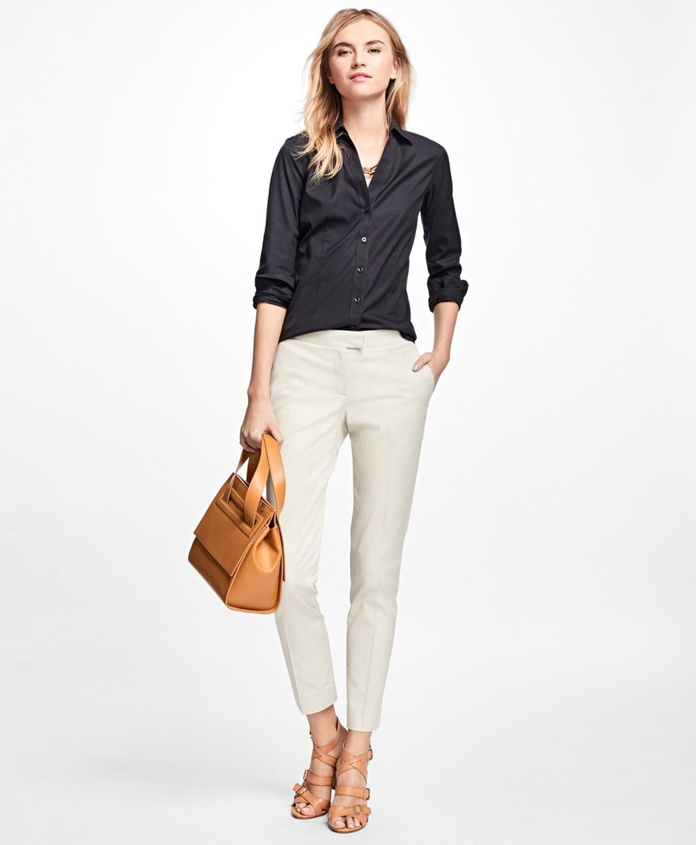 Brooks Brothers Women Petite Non-Iron Fitted Dress Shirt