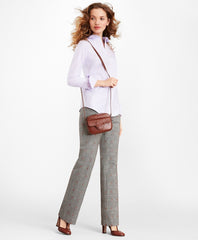 Brooks Brothers Women Petite Supima® Cotton Royal Oxford Fitted Shirt