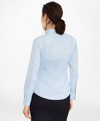 Brooks Brothers Women Petite Non-Iron Stretch Supima® Cotton Fitted Dress Shirt