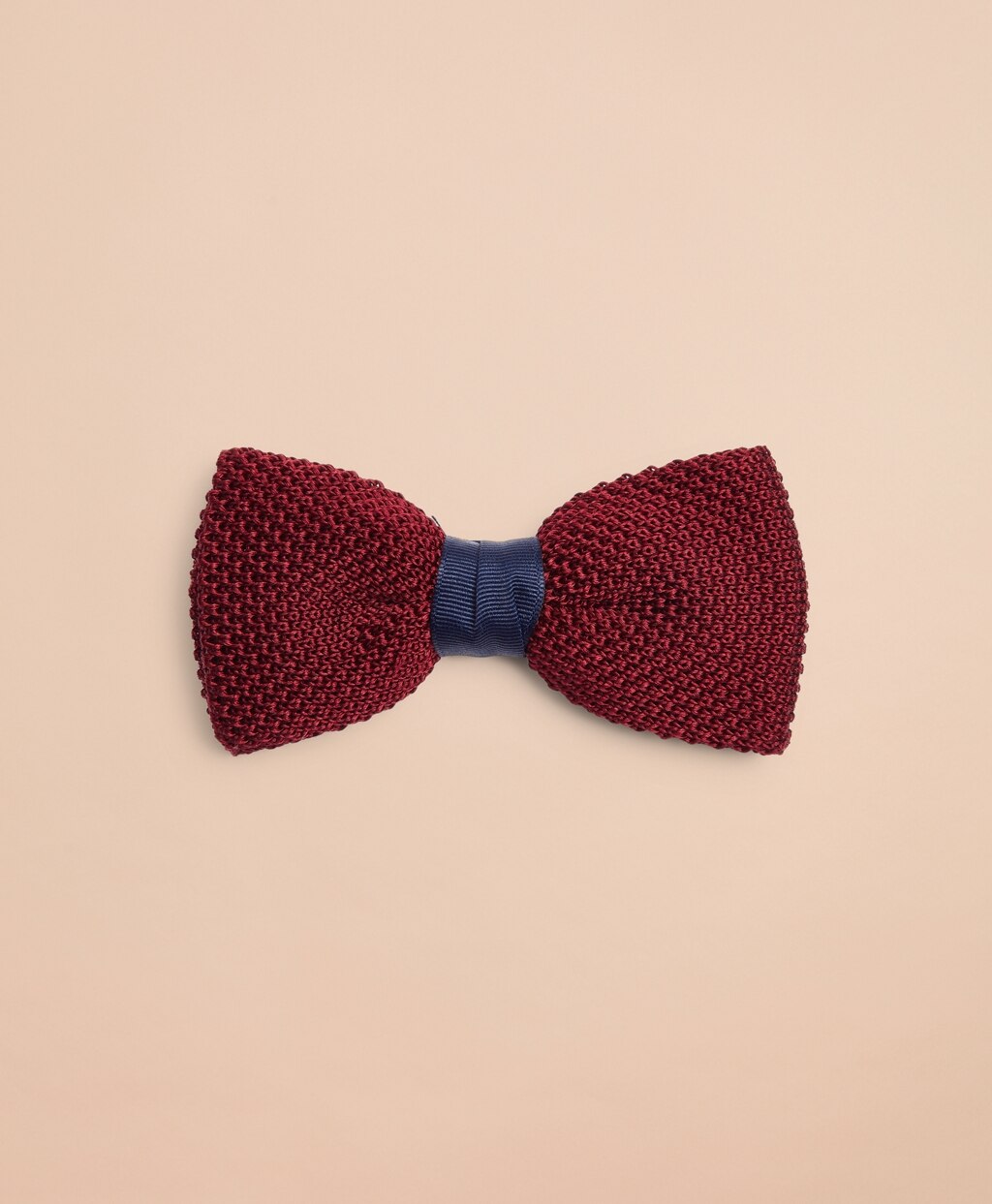 Brooks Brothers Men Knit Jacquard Silk Bow Tie