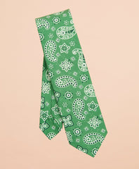 Brooks Brothers Men Paisley Cotton Tie
