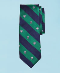 Brooks Brothers Men Head Of The Charles® Regatta Striped Shield Slim Tie