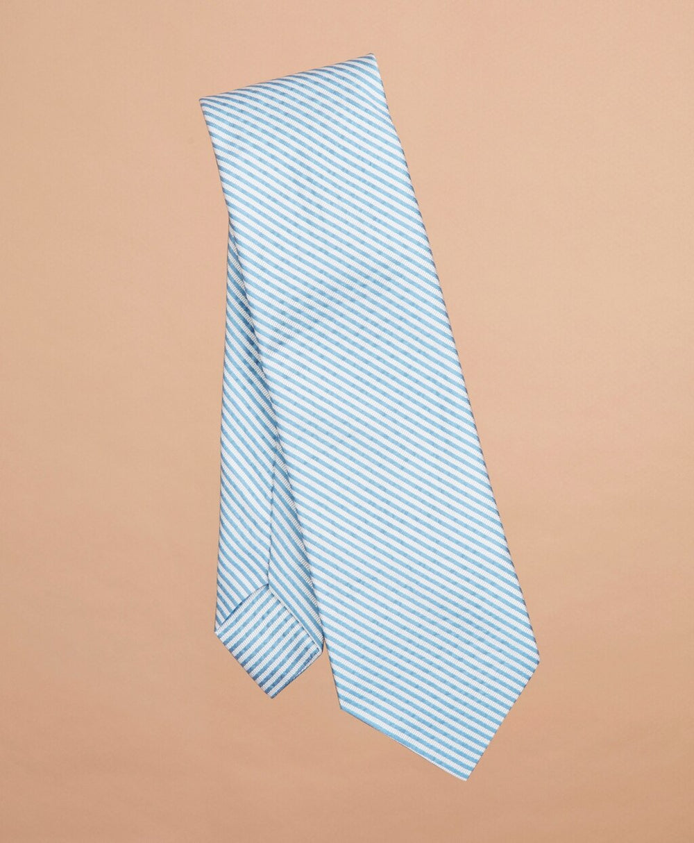 Brooks Brothers Men Striped Silk-Blend Tie