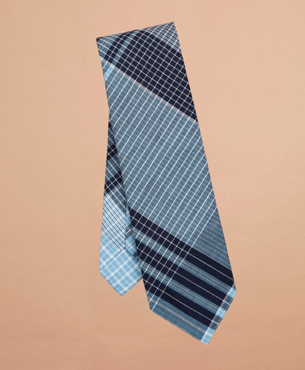 Brooks Brothers Men Checked Madras Tie