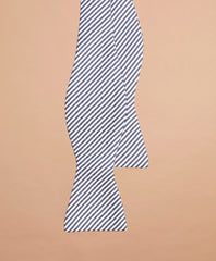 Brooks Brothers Men Alternating Stripe Bow Tie
