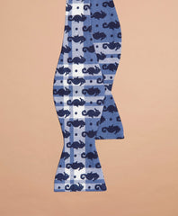 Brooks Brothers Men Seahorse-Print Madras Bow Tie