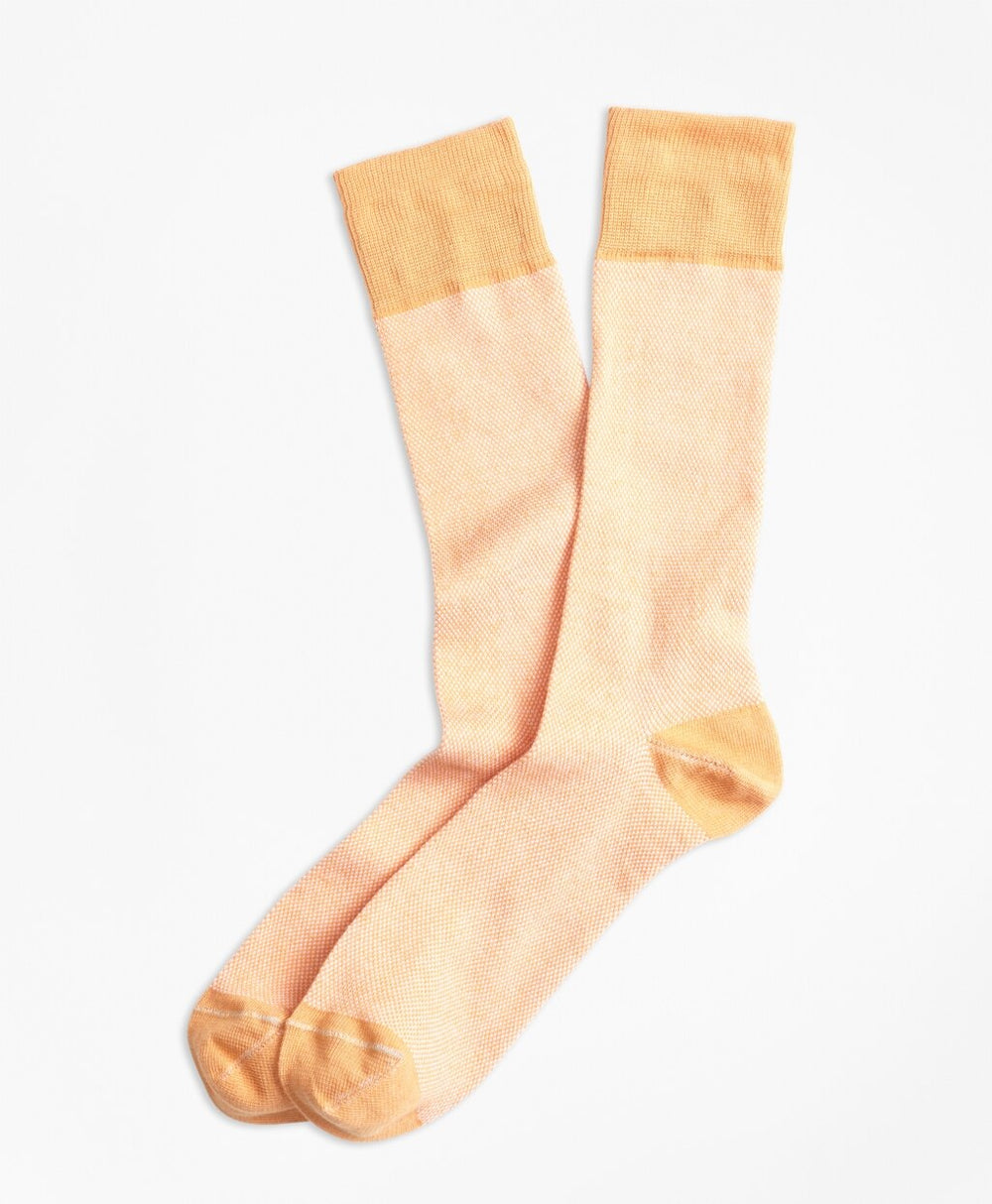 Brooks Brothers Men Color-Block Crew Socks