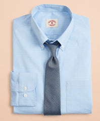Brooks Brothers Men Performance Series Glen Plaid Poplin Shirt
