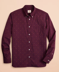 Brooks Brothers Men Performance Series Geometric Print Poplin Shirt
