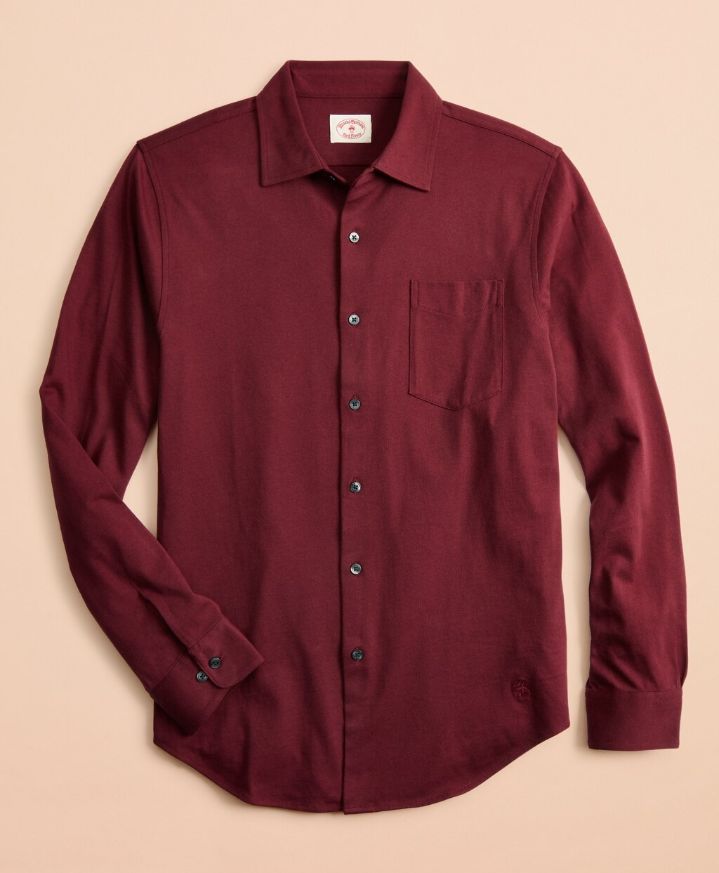 Brooks Brothers Men Lightweight Cotton Jersey Shirt