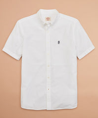 Brooks Brothers Men Seersucker Short-Sleeve Shirt