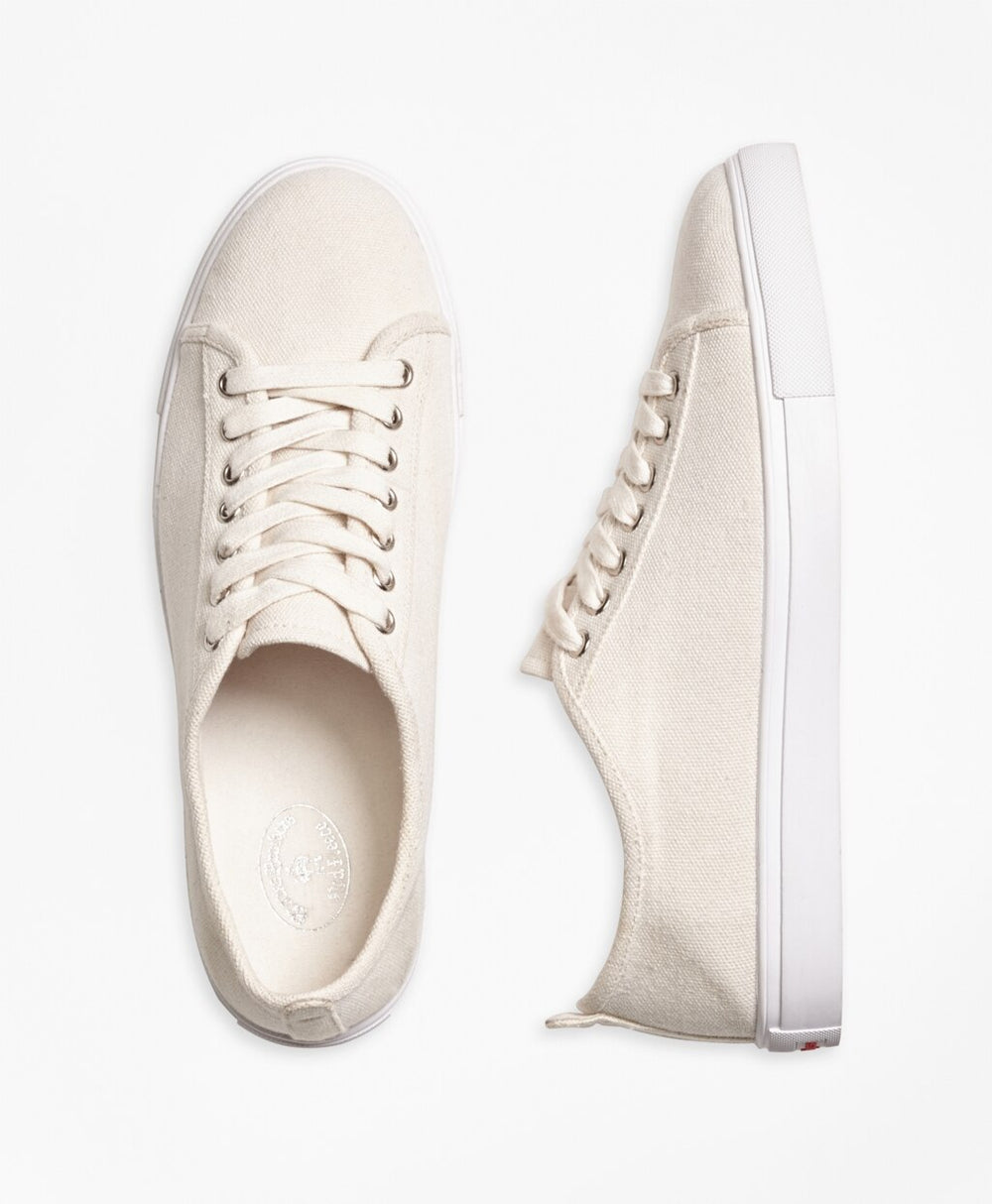 Brooks Brothers Men Canvas Sneakers