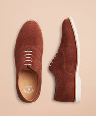 Brooks Brothers Men Nubuck Wingtips