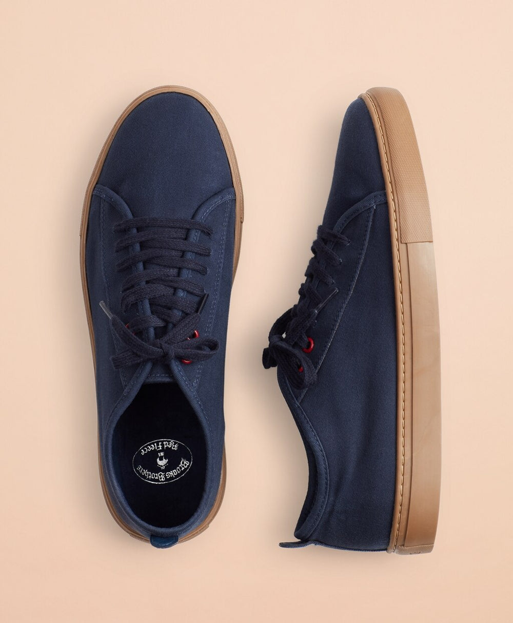 Brooks Brothers Men Canvas Sneakers
