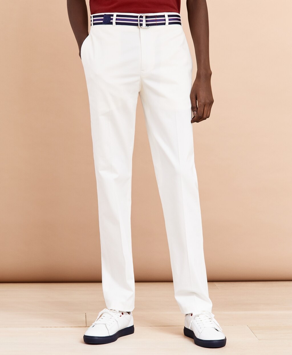 Brooks Brothers Men Cotton-Blend Stretch Trousers
