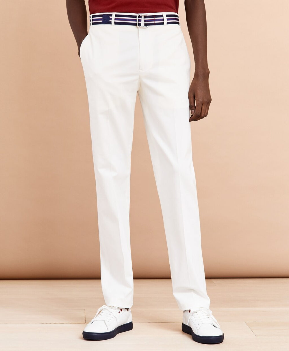 Brooks Brothers Men Cotton-Blend Stretch Trousers
