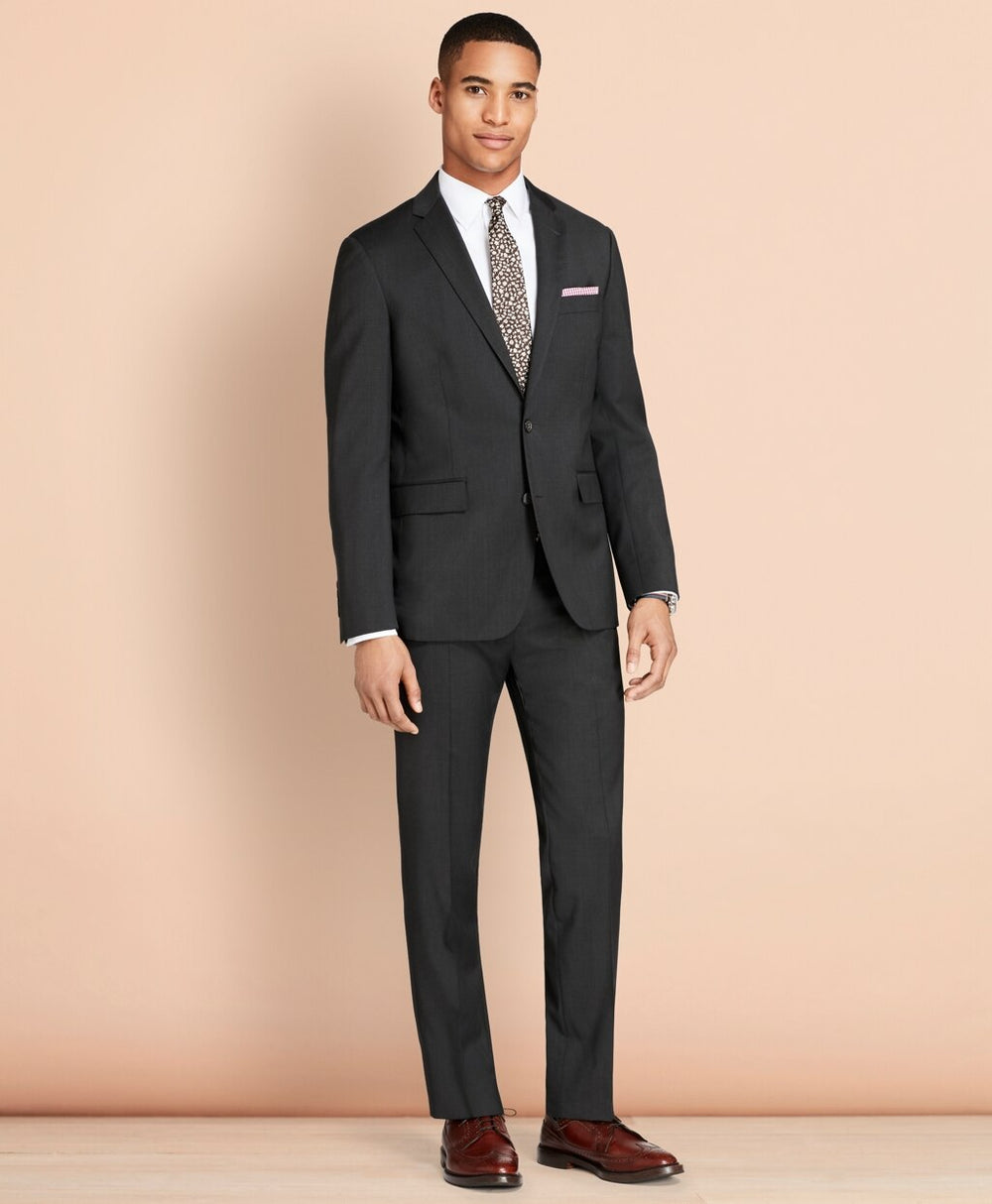 Brooks Brothers Men Wool Twill Suit Jacket