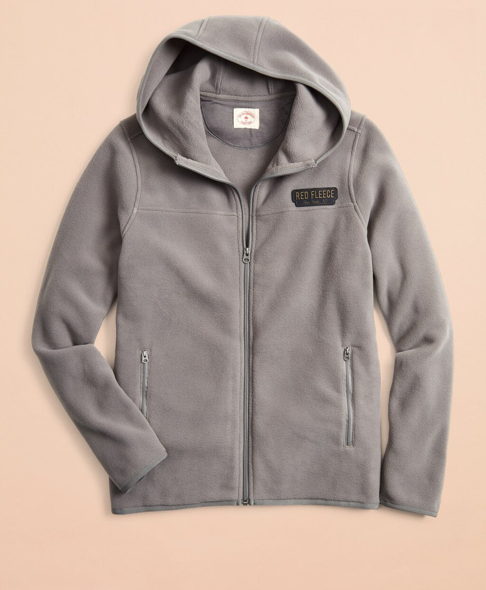 Brooks Brothers Men Polar Fleece Hoodie