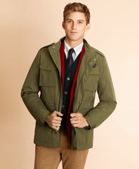 Brooks Brothers Men Four-Pocket Field Jacket with Removable Vest