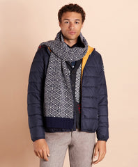 Brooks Brothers Men Quilted Hooded Puffer Jacket