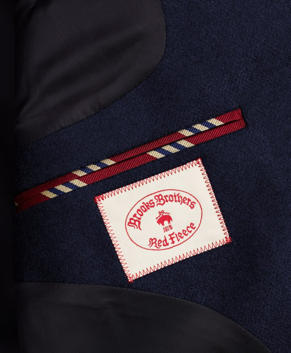Brooks Brothers Men Wool-Blend Topcoat