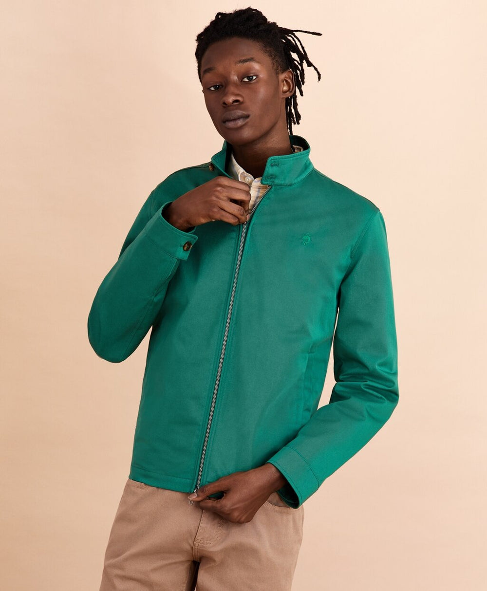 Brooks Brothers Men Cotton Bomber Jacket