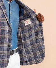 Brooks Brothers Men Plaid Dobby Sport Coat
