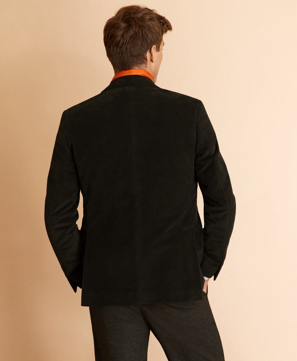 Brooks Brothers Men Moleskin Two-Button Sport Coat