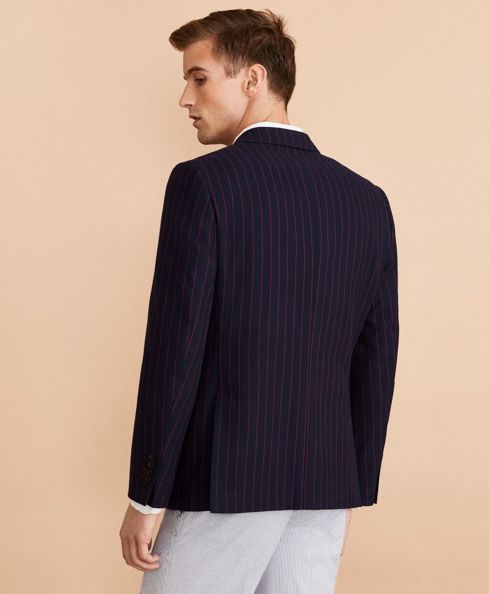 Brooks Brothers Men Striped Cotton Sport Coat