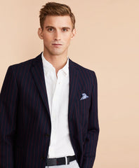 Brooks Brothers Men Striped Cotton Sport Coat