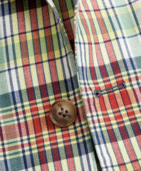 Brooks Brothers Men Madras Cotton Sport Coat