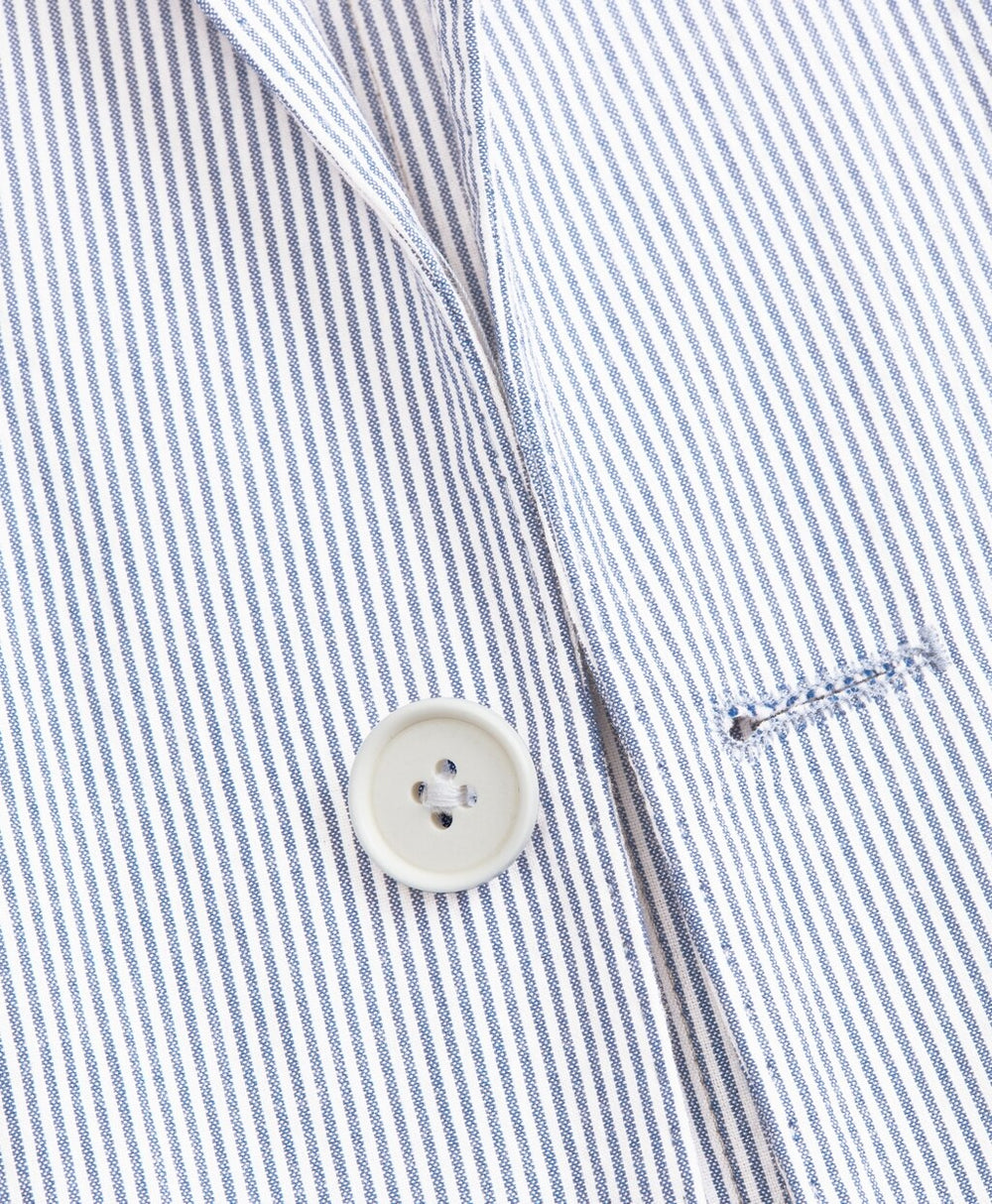 Brooks Brothers Men Striped Seersucker Sport Coat