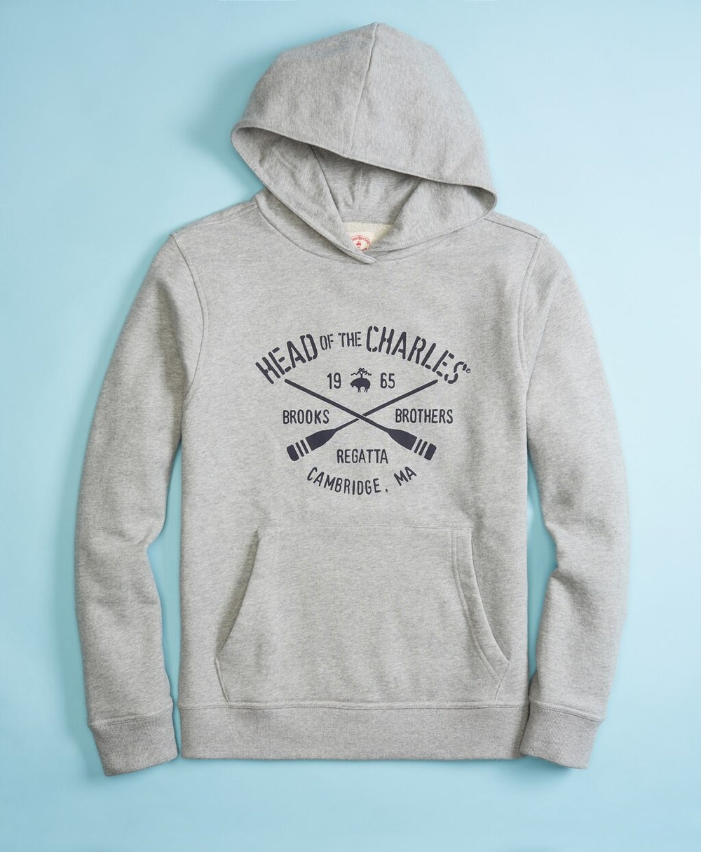 Brooks Brothers Men Head Of The Charles® Regatta French Terry Hoodie