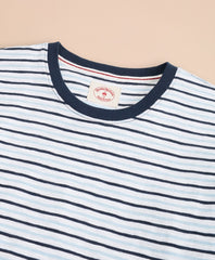 Brooks Brothers Men Alternating-Stripe Slub Cotton Jersey T-Shirt
