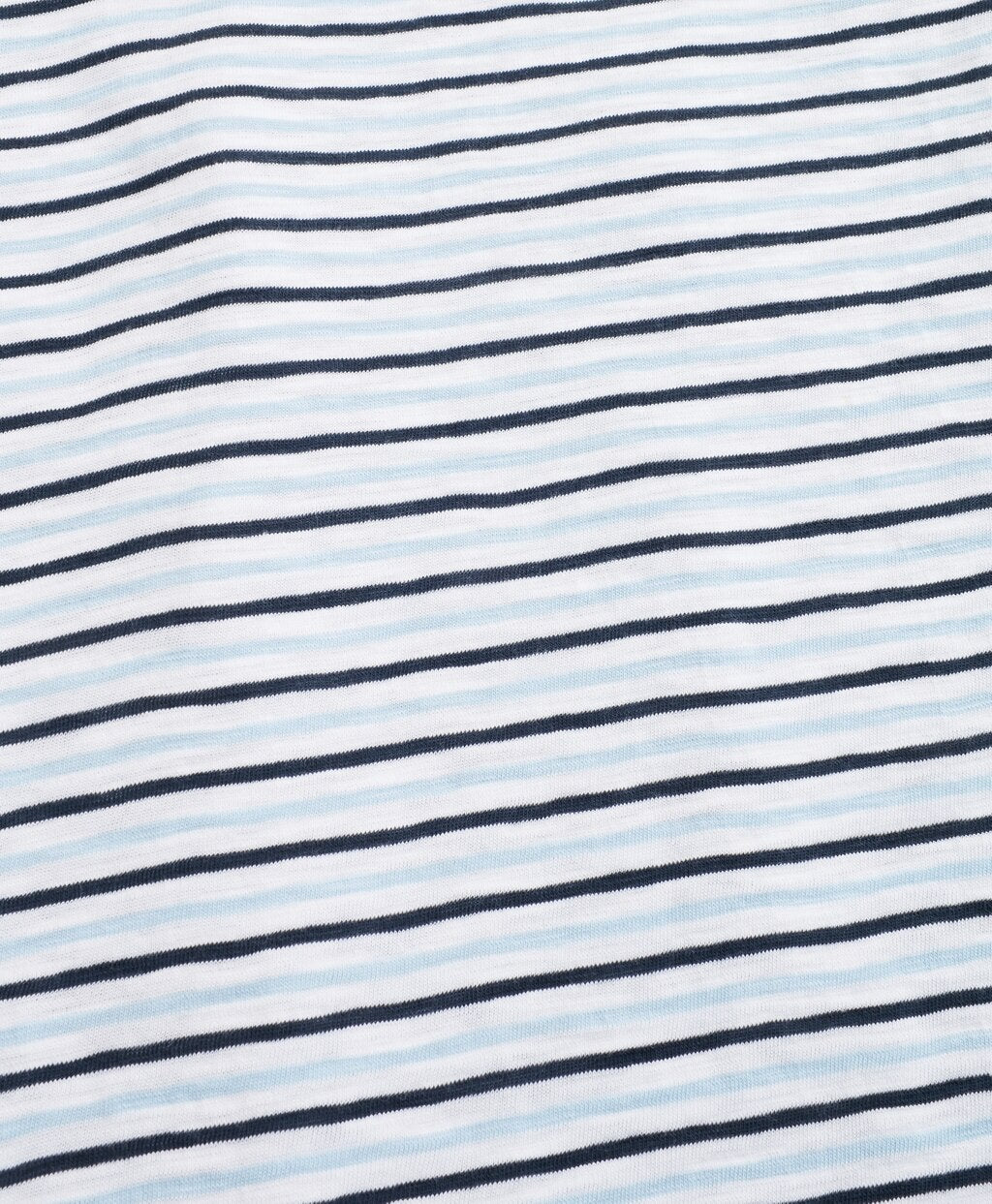 Brooks Brothers Men Alternating-Stripe Slub Cotton Jersey T-Shirt