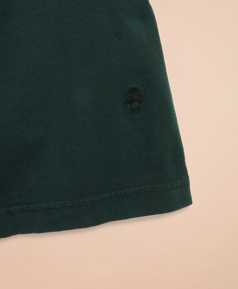 Brooks Brothers Men Garment-Dyed V-Neck T-Shirt