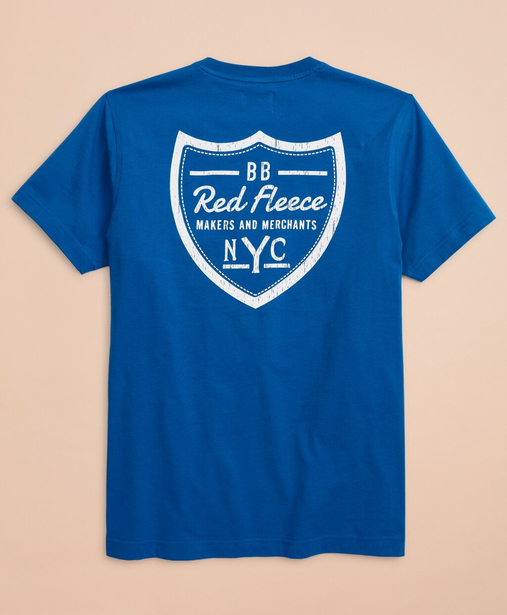 Brooks Brothers Men Red Fleece NYC Graphic T-Shirt