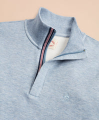 Brooks Brothers Men Pique Half-Zip Fleece