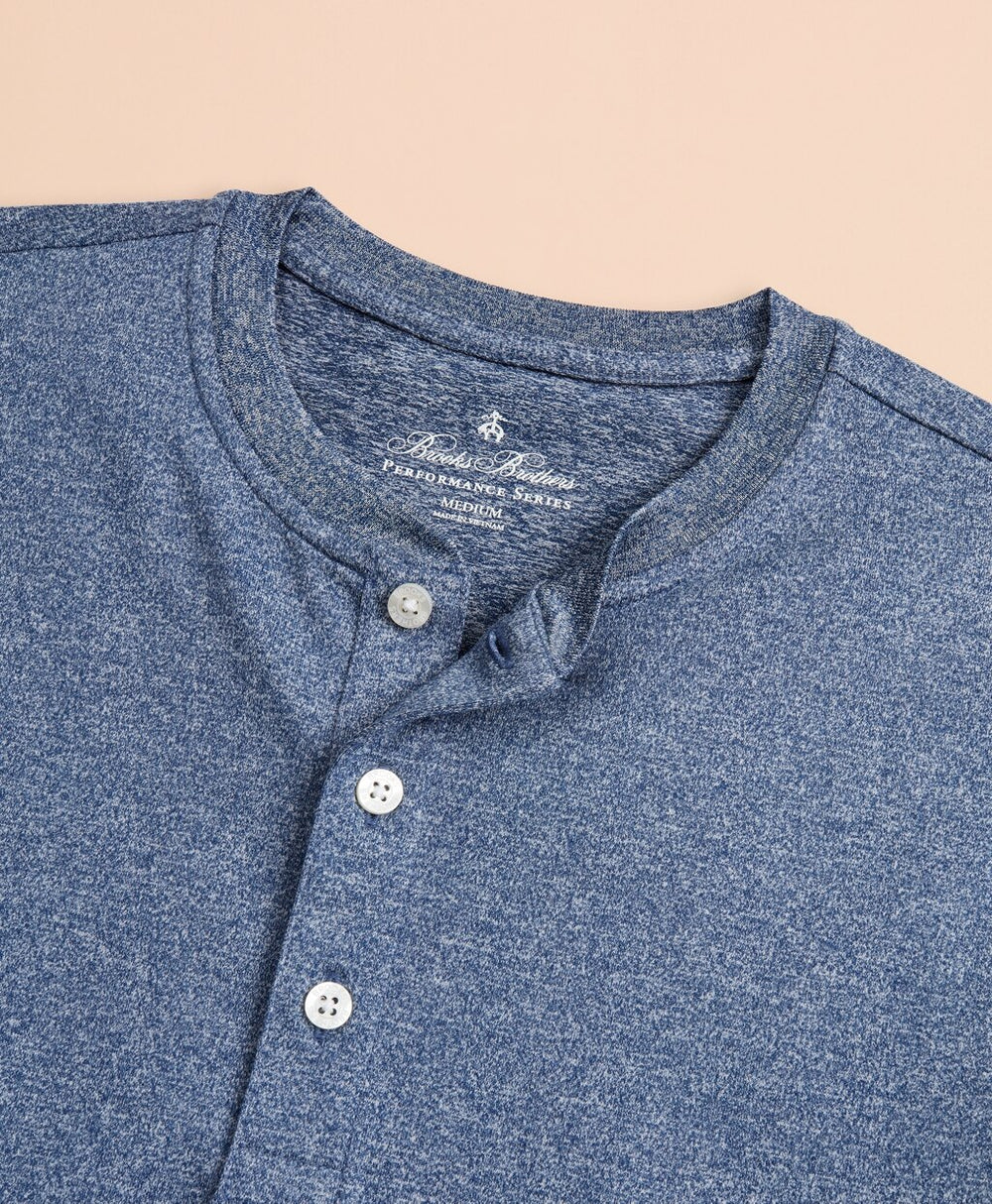 Brooks Brothers Men Performance Series Long-Sleeve Henley