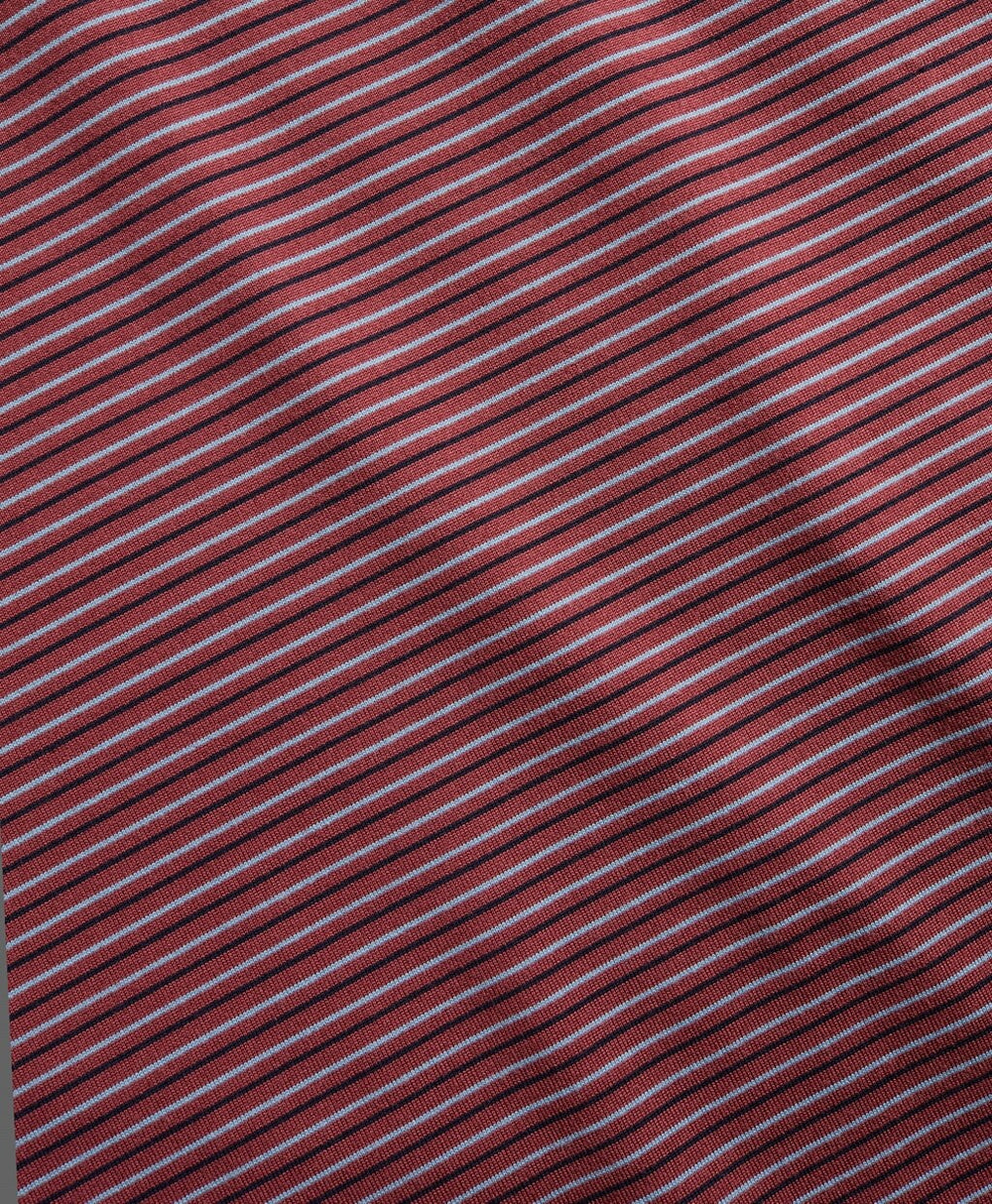 Brooks Brothers Men Performance Series Striped Long-Sleeve Henley